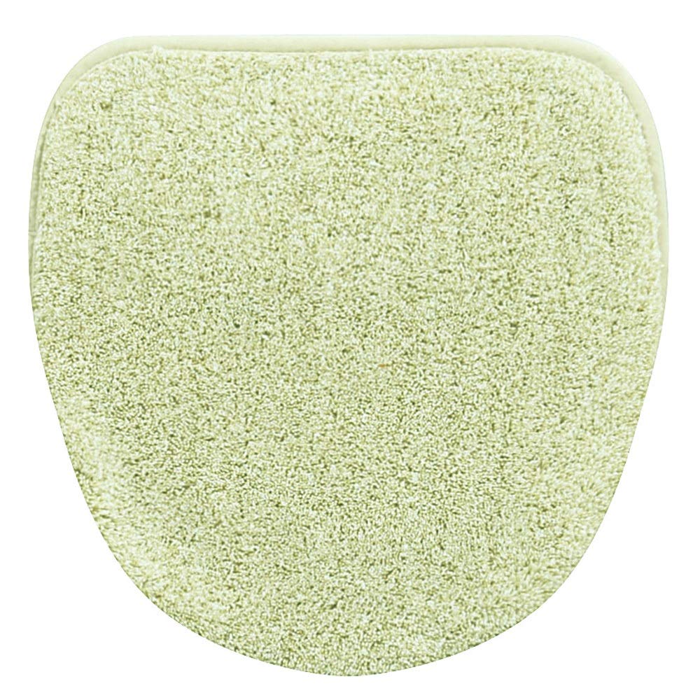 

Senko Natural Shaggy II Toilet Lid with Adhesive Made in 12728 M+Home Cover, Green, Sheet, Multi-Purpose, Japan, зелёный