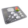 Durable Flexible Silicone Pot Holder Tableware Pad Coasters Trivet Silicone Pot Holder Non Slip Heat Resistant Hot Pad  Light Green