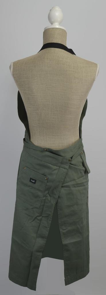 Long Length 92cm [Friends Hill] Apron, Khaki,