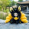 2025 In Stock Chinese Original Blessing Nine-Tailed Fox Series Cute Mythical Plush Doll Blind Box Trendy Collectible Toy Gift