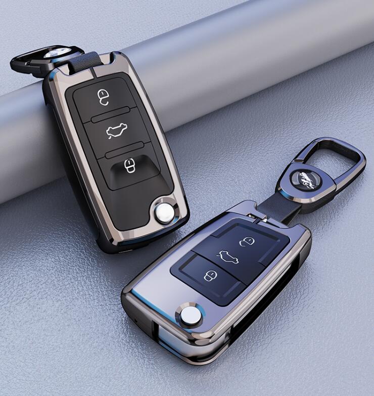 Auto Key Fob Mount Cover Case Fit For Vw Volkswagen Passat B8 Cc Polo Tiguan Golf 7 Golf8 Mk8 Mk4 Fit For Skoda A7 A5 Octavia Superb Yeti