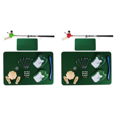 Golf Training Aids Golf Gifts Office Home Indoor Golf Putting Mat Golf Game Set