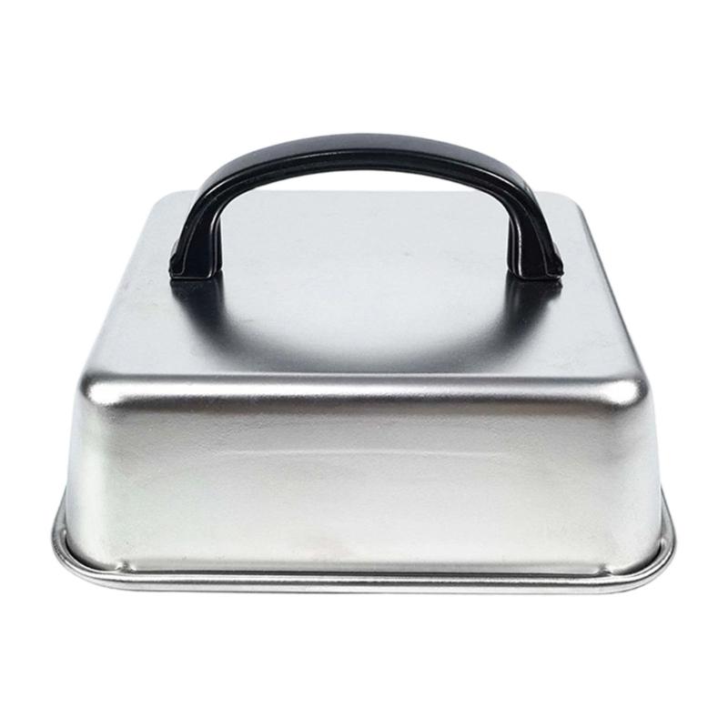 Tapa Cuadrada para Asar Tapa para Derretir Queso de Acero Inoxidable Tapa para Cocinar al Vapor Accesorios para Plancha Parrilla para Barbacoa Cocina