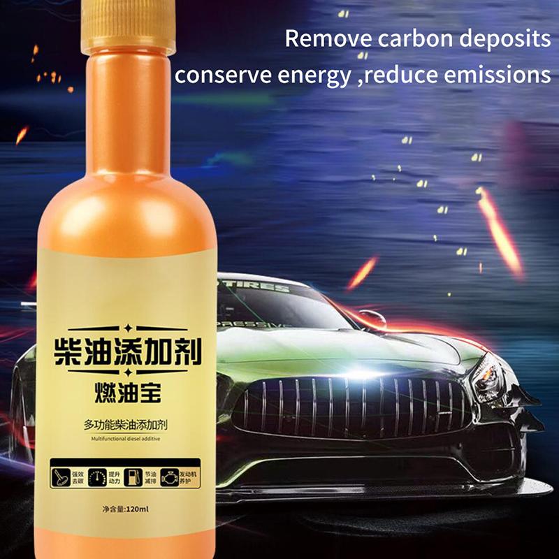 

1 шт. Diesel Saver Engine Carbon Deposit Save Diesel Increase Power 120 мл добавка до дизельного палива для очищення форсунок