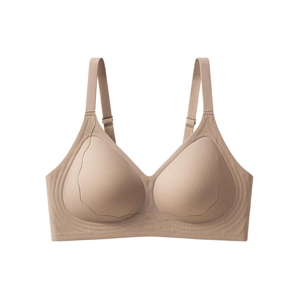 Seamless Invisible Push-Up Bra for Women - Thin, Soft, Anti-Sagging, Side Support