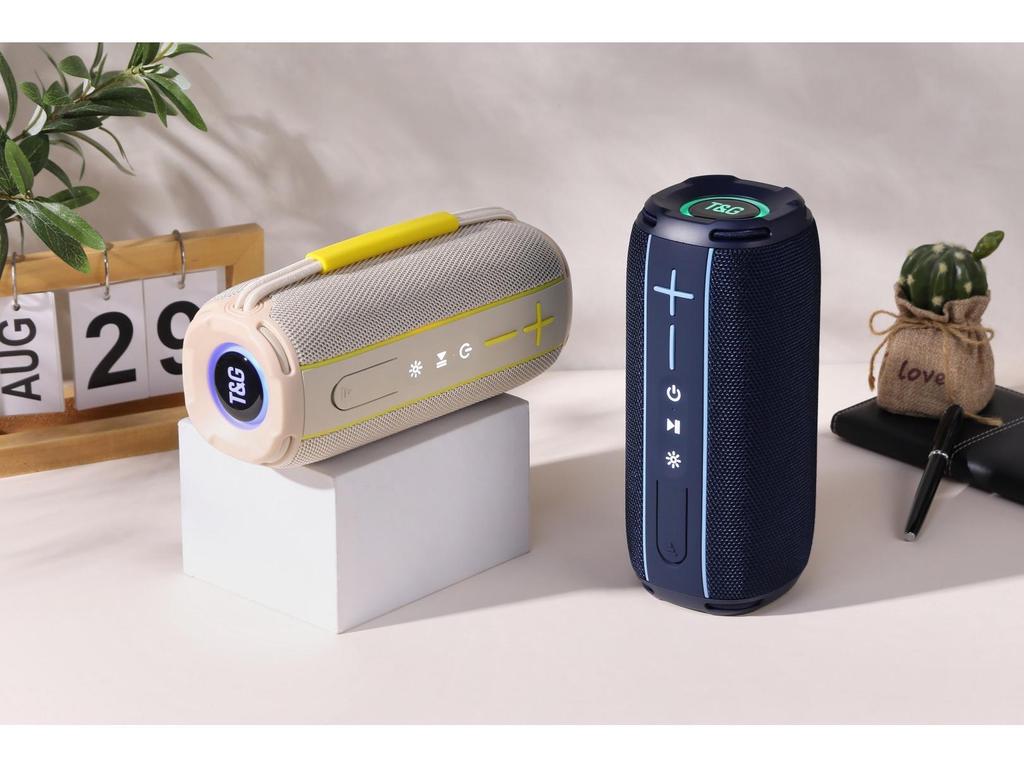 Wasserdichter TG696 Bluetooth-Lautsprecher: Tragbarer Outdoor-TWS-Subwoofer mit Kartensteckplatz - Modische Geschenkoption