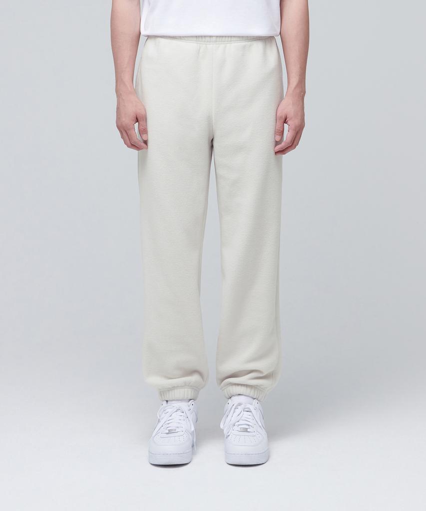 MUSINSA STANDARD Polar Fleece Sweatpants [Ivory]