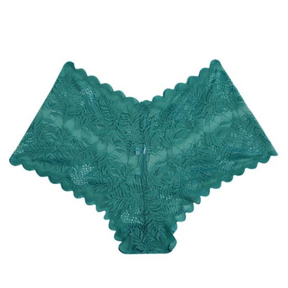 Dames kanten slip met uitgesneden design - Middelhoge taille, Zacht en ademend