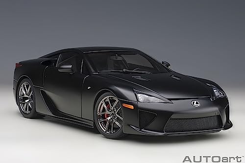 AUTOart 1/18 Lexus LFA (Matte Black) Finished Product