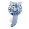 Hand Press Fan Cartoon Cat Ear Ruční ventilátor Bez baterie Manuální Malý chladicí ventilátor pro cestování venku