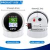 85mm Gauge GPS Speedometer ODO with Compass Longitude Latitude Altitude MPH Knots km/h for Car Boat Marine 12V24V