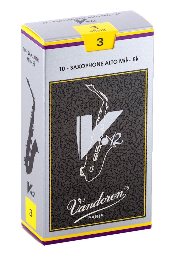 

Тростина для альт-саксофону Vandoren V.12 Твердість: 3 (10 штук)