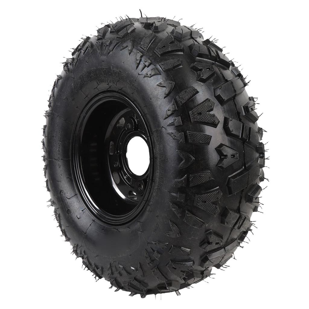 19x78 Framhjulsdäck med Fälg Gummi 6PR Lags Förbättrad Dragkraft för ATV UTV Go-kart Golfbil