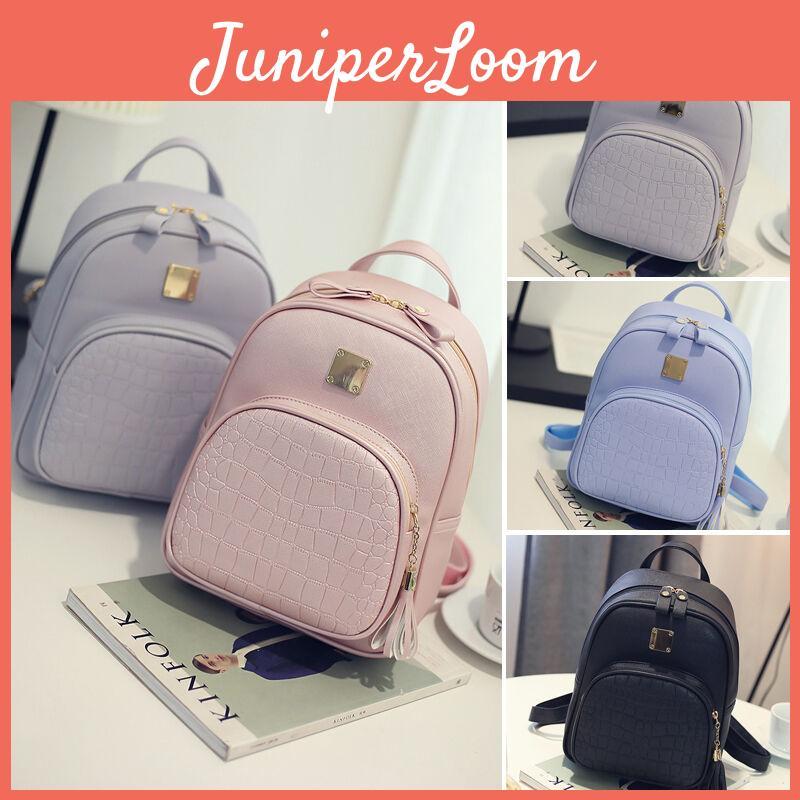 Stylish Waterproof Schoolbag Rucksack In Four Colors For Women And Girls