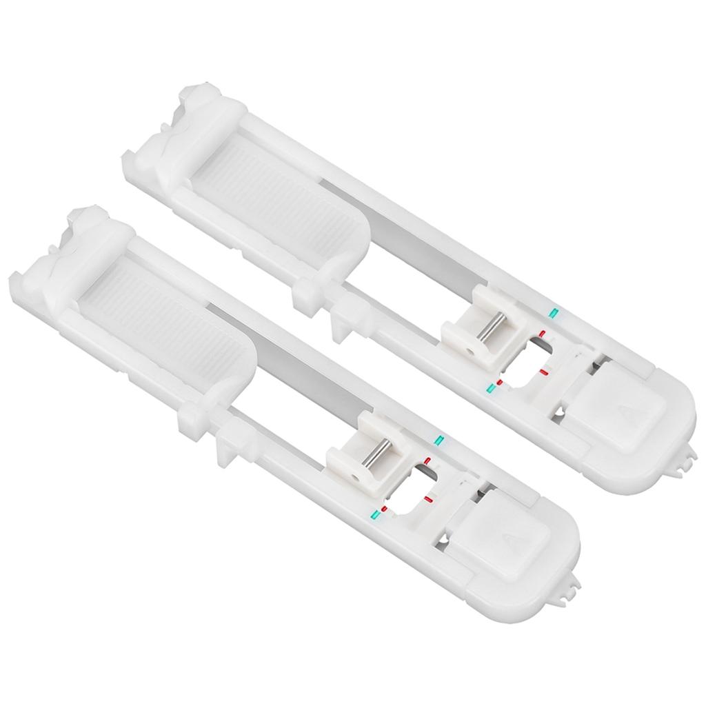 2pcs Presser Foot Domestic for Brother Sewing Machine Parts MultiFunction Home Stitch