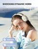 Dual-Feed Low-Latency Wireless Noise-Cancelling Bluetooth Headphones with Long Battery Life and 2.4G Connectivity