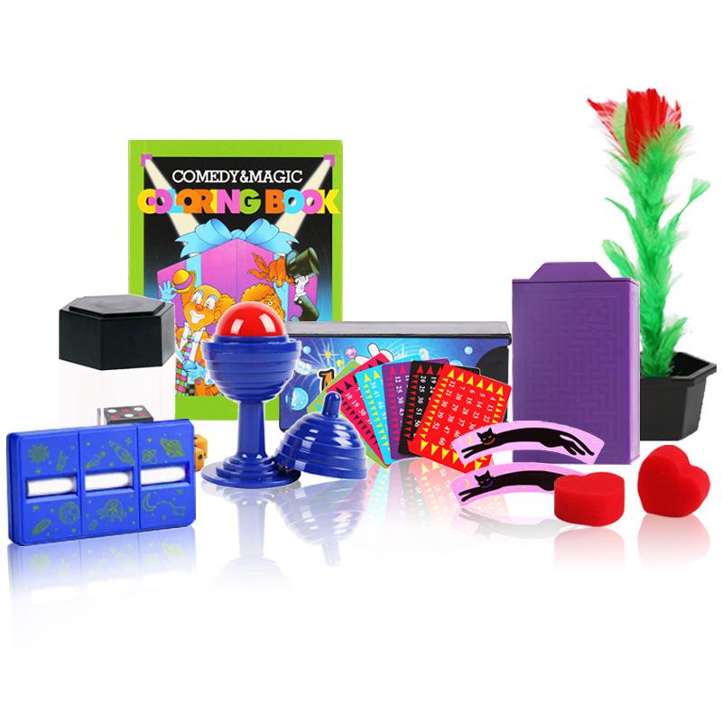 Children's Magic Trick Set with Wand & Flower - Ideal Gift for Budding Magicians