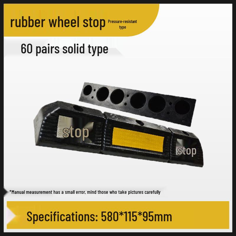 Rubber Car Wheel Stopper and Chock