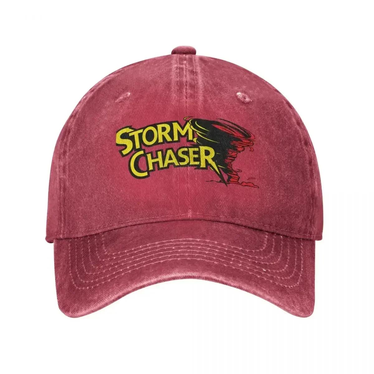 Storm Chaser Baseball Cap Hat Luxury Brand Sunhat New Hat Women Beach Fashion UnisexS