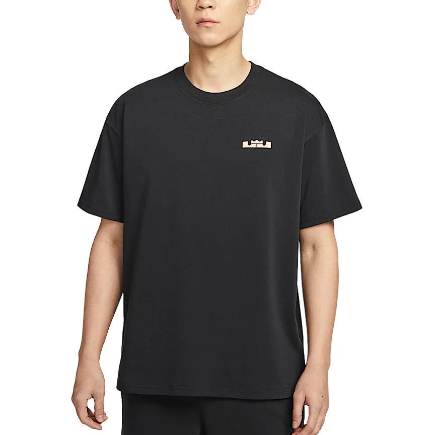 

Nike LeBron James Loose Casual Short Sleeve T-Shirt Men Tops Black HJ3413010 M