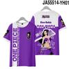 Men's Casual One Piece T-Shirt Sanji Raid Suit Jersey Boys Clothes Girls Short Sleeve Breathable Summer Fashion