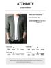 KAIDINGSEN Men's Autumn Knitted Cardigan - Solid Color, Lightweight Korean Style Outerwear