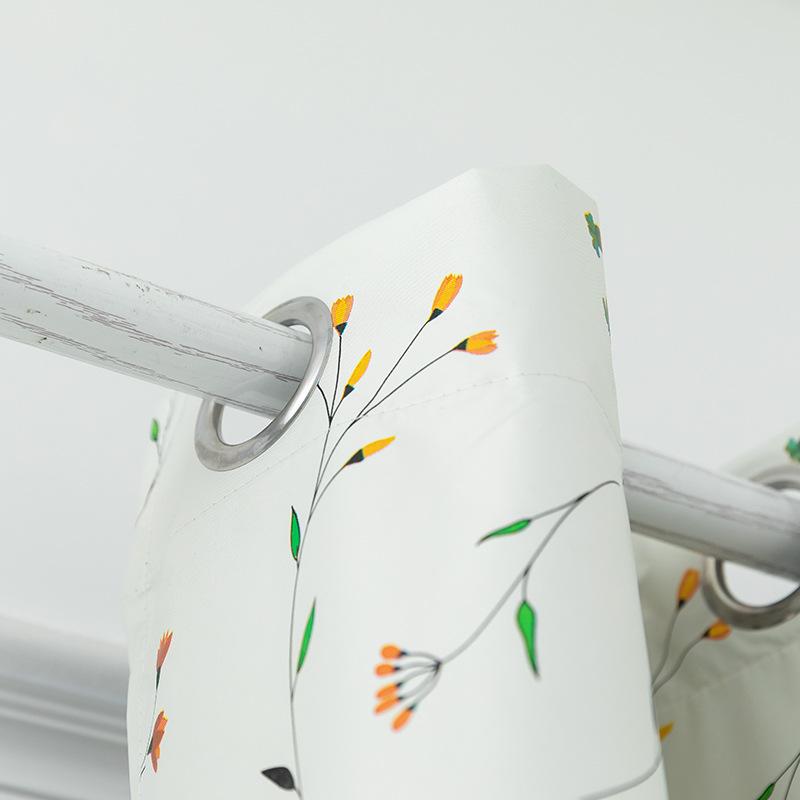 Outdoor Waterproof Blackout Curtains Balcony Blackout Curtains Waterproof And Oil-Proof Printed Curtains Finished Products