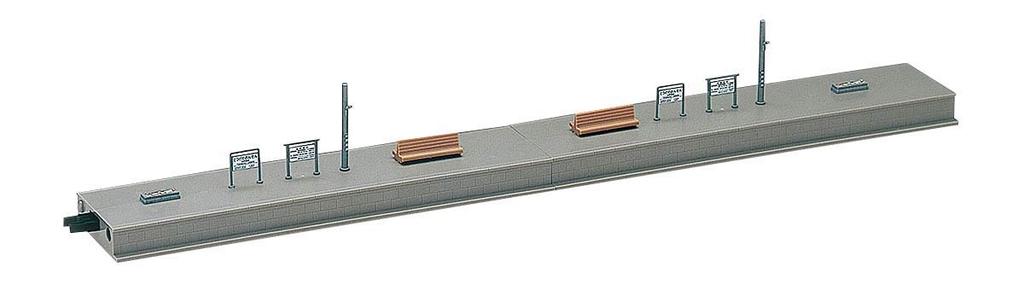 TOMIX N gauge island local extension model railway supplies platform, type, roofless, 4059,