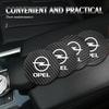 2Pcs Car Coaster Water Anti Slip Pad Silicone Waterproof Interior Accessories For Opel Corsa D Astra Insignia Mokka Adam Combo