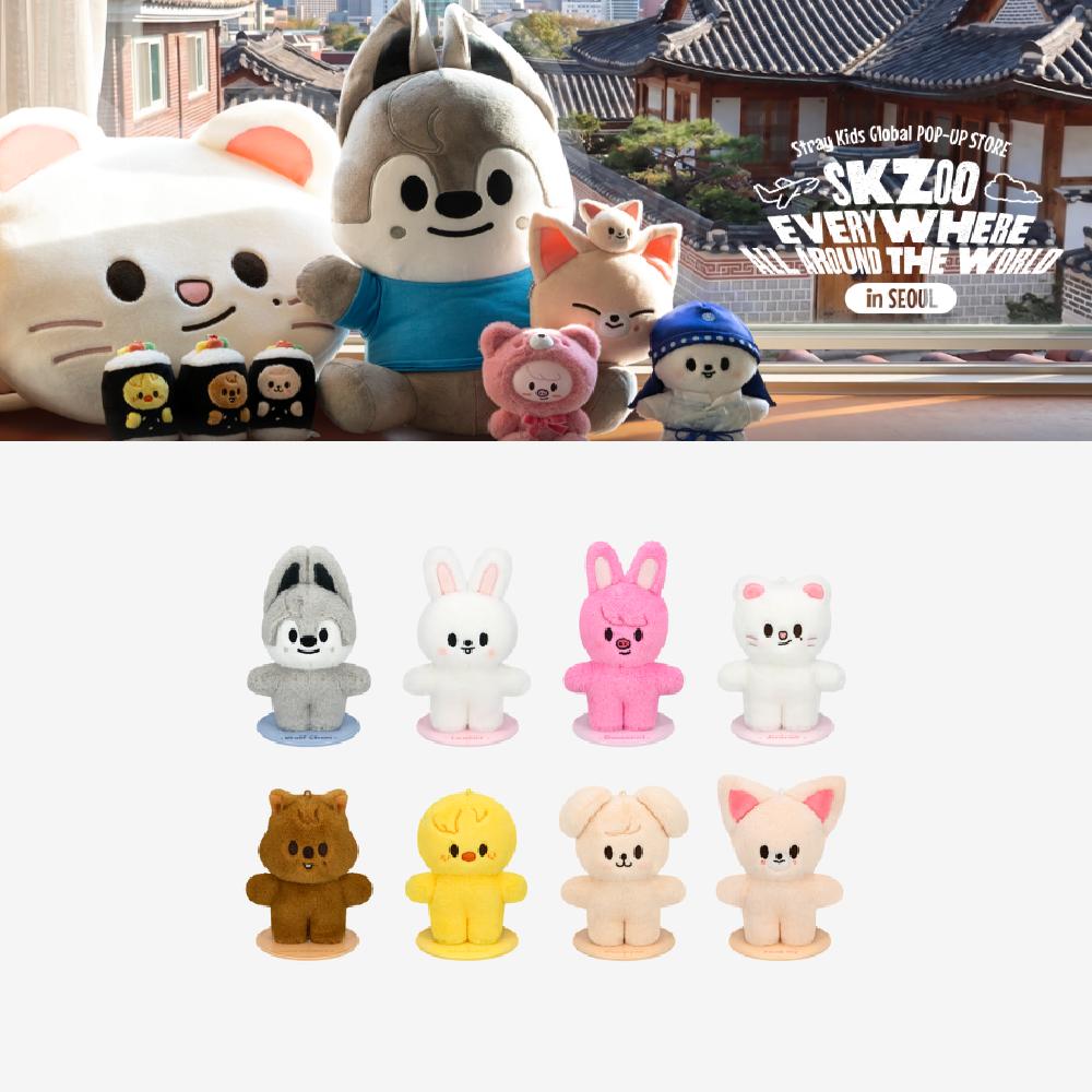 

Передзамовлення SKZOO Every Where All Around the World в SEOUL Плюшева версія для стояння. BbokAri