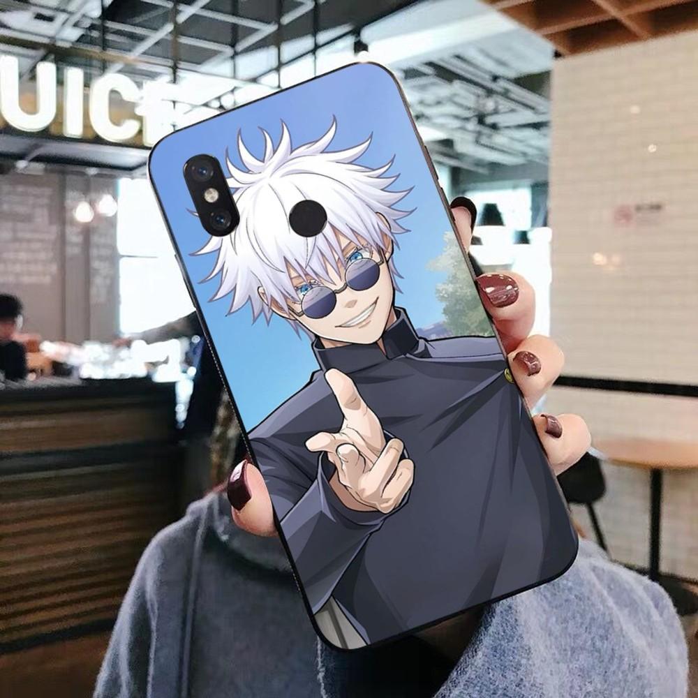 Custodia per Telefono Personaggi Cartoni Animati Gojo Satoru Per Xiaomi Mi 5X 8 9 10 11 12 Lite Pro 10T PocoX3pro PocoM3 Note 10 Pro Lite