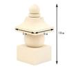 Kurita's Special Buddhist Statue [Buddhist Implement] Five-Ring Pagoda (Total Height 10cm, Width 5cm, Depth 5cm) Hinoki Wood Carving Buddhist Altar It