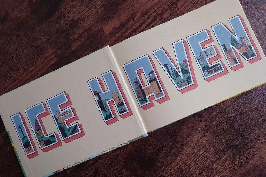 [USED] Foreign book Daniel Clowes ICE HAVEN English version American comic Ghost World