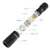 OLIGHT I1R 2 EOS Flashlight, Handy Light, Mini Light, Flashlight, 150 Lumens, USB Rechargeable, Lost Prevention, Compact, Small, Lightweight,