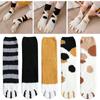 Cotton Socks Winter Funny Print Cat Paw Warm Socks Kawaii Cute Casual Happy Fashion Designer Socks For Men Women