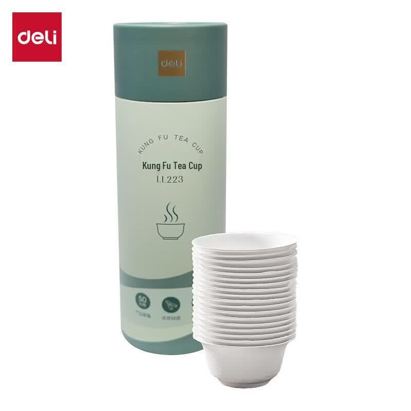 Deli Disposable Heat-Resistant Teacups