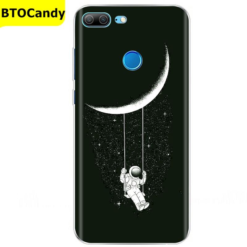 Etui For Honor 9 Lite Etui Kwiat Miękki Silikon Couqe Etui na Telefon Huawei Honor 9 Lite Etui Na Tył Honor9 9lite Coque Funda