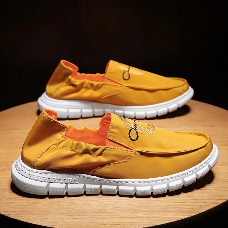 Fashion Vulcanize Shoes For Men Breathable Sneakers Man Canvas Comfortable Low Price Trends 2024 Cheap Clearance Korean Style Trend