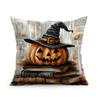 Retro Halloween Cushions Pillowcase Polyester Cushion Cover Throw Pillow Sofa Decoration Pillowcover Home Room Decor