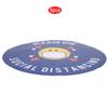 5pcs   Bag Safety Distance Sign Decal Distance Warning Floor Sticker for Store HospitalXG021
