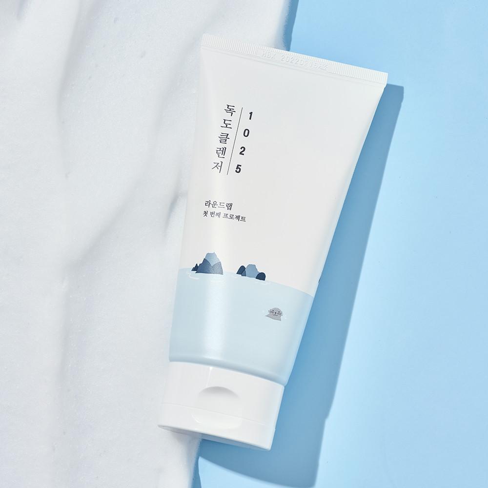 Roundlab 1025 Dokdo Cleanser – Ultra-Fine Dust Purifying Foam, Korean