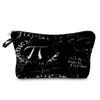 Women Chemical Physics Formulas Print Cosmetic Bag Toiletries Organize Travel Storage Case 6768