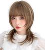 Brightlara Natural Medium Wolf Hair Wig, Semi-Long, Wolf Cut, Full Wig for Women, hf1888-TRZ