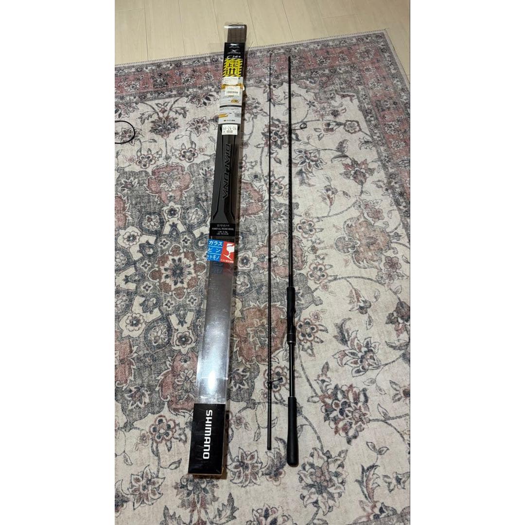Used SHIMANO 18 DIALUNA S96M sea bass rod junk