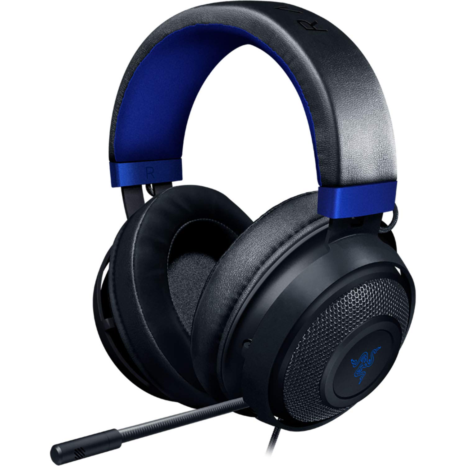 

Игровая гарнитура Razer Kraken, консоль, ПК, PS4, совместимая с переключателем, проводная, гарантия авторизованного дистрибьютора, цвет черный и синий [Япония] RZ04-02830500-R3M1