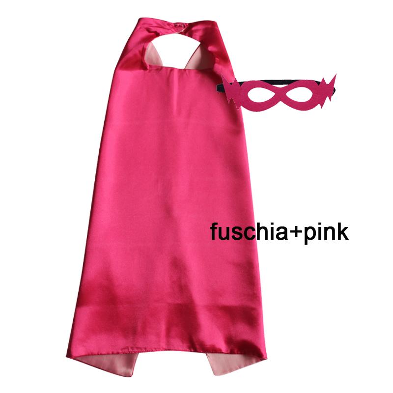Kids Superhero Capes Plain Satin Solid Capes Boys Girls Birthday Party Favor Anime Cosplay