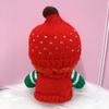 Christmas Sweater Knit Hat Set for 10cm Plush Costume & Tree, Toy, Kigurumi, Accessories, Otaku, Doll, Mascot, K-Pop Doll, [Used]