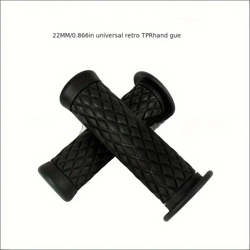 

Motorcycle Grips 1 Pair Of Motorcycle Silicone Handlebar Cover Retro Universal Retro Handlebar Glue Handlebar Cover Grips