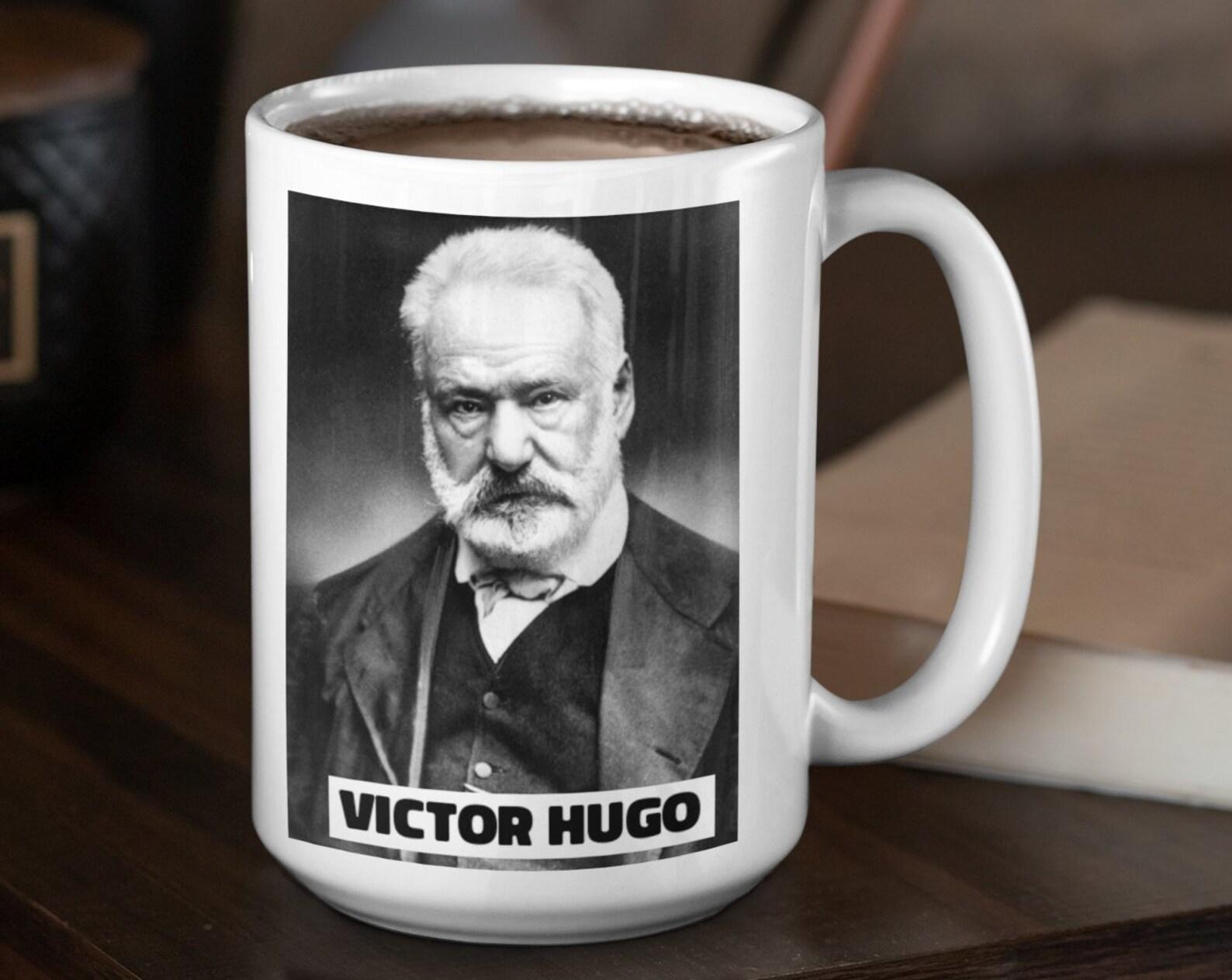 Victor Hugo French Literature Mug: Les Misérables & Hunchback of Notre Dame Author Classic Gift XL