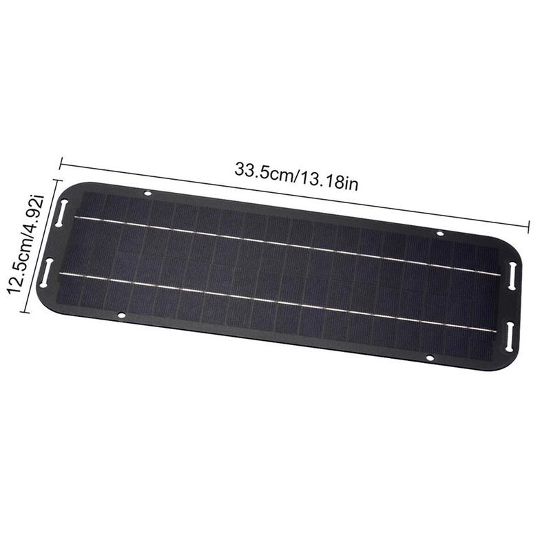 20W Solar Panel Kit 12V Waterproof Solar Trickle Charger Portable Solar Powered Charger Kit High Efficiency Car Battery Charger